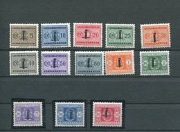 RSI - 1944 Segnatasse, Sass. 60/72 ** MNH - Segnatasse