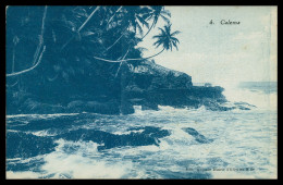 SÃO TOMÉ E PRÍNCIPE - Calema ( Ed. António Duarte D'Oliveira & C.ª Nº 4)carte Postale - Sao Tome Et Principe