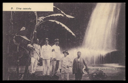SÃO TOMÉ E PRÍNCIPE - Uma Cascata ( Ed. António Duarte D'Oliveira & C.ª Nº 9)carte Postale - Sao Tome Et Principe