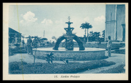 SÃO TOMÉ E PRÍNCIPE - Jardim Publico( Ed. António Duarte D'Oliveira & C.ª Nº 18)carte Postale - São Tomé Und Príncipe