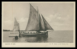 SÃO TOMÉ E PRÍNCIPE - Lancha á Vela  ( Ed. José Pimenta Lda. Nº 16)carte Postale - Sao Tome And Principe