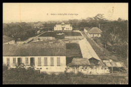 SÃO TOMÉ E PRÍNCIPE - Sede E Instalações N'uma Roça (  Nº 9)carte Postale - Sao Tome And Principe