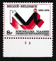 Belgie Plaatnummer COB** 1911.2 - 1971-1980