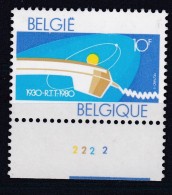 Belgie Plaatnummer COB** 1969.2 - 1971-1980