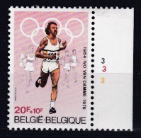 Belgie Plaatnummer COB** 1974.3 - 1971-1980