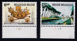 Belgie Plaatnummer COB** 1976-1977.1 - 1971-1980