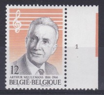 Belgie Plaatnummer COB** 2154.1 - 1981-1990