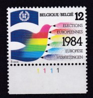Belgie Plaatnummer COB** 2133.1 - 1981-1990