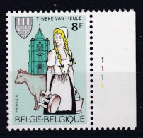 Belgie Plaatnummer COB** 2100.1 - 1981-1990