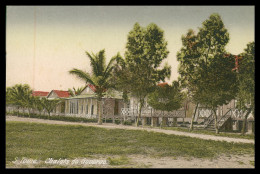 SÃO TOMÉ E PRÍNCIPE -Chalets Do Governo  (Ed. Auspicio Menezes Nº T 781) Carte Postale - São Tomé Und Príncipe