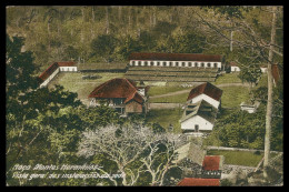 SÃO TOMÉ E PRÍNCIPE - Roça Montes Herminios-Vista Geral ... (Ed. Auspicio Menezes Nº T 756) Carte Postale - Sao Tome En Principe