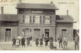 59 Bourbourg La Gare Du Chemin De Fer Exterieur Animée - Andere & Zonder Classificatie