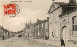CPA - PARGNY-sur-SAULX (51) - Aspect De La Grande-Rue Et De La Mairie-Ecole De Garçons En 1906 - Pargny Sur Saulx