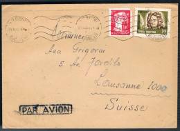 Romania, 1968, For Lausanne - Lettres & Documents