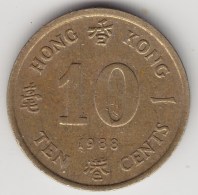 @Y@    Hong Kong   10  Cents  1978    (3767) - Hong Kong