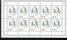 Bund Kleinbogen 1433 + Frauen Der Deutschen Geschichte Fanny Hensel  Postfrisch ** MNH - 1981-1990