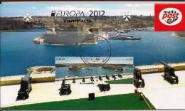 2012 Malta   Europa  VISITA Set Used - 2012