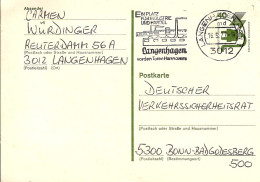 ALLEMAGNE DEUTSCHLAND 1977 USINE CHEMINEE SCHORNSTEIN Industrie Handel Commecre Langenhagen Tor Porte Hannover 3012 - Umweltverschmutzung