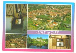 Carte Postale Année 90 Lisle Sur Tarn (81) Multi-vues - Lisle Sur Tarn