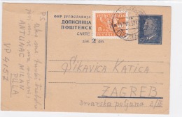 CROATIA - HRVATSKA - DOPISNICA - TITO 1952 - Croatia