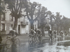 Carte Photo 63 Puy De Dôme Clermont Ferrand Course Cycliste Montluçon Clermont 2 Mai 1948 - Clermont Ferrand