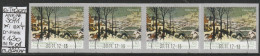 30.11.2012 - SM "Weihnachten-Jäger Im Schnee" - O Gestempelt A. Folie  - S. Scan (3067o X4 01-02 ATf MZn) - Used Stamps