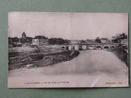 89 - GUILLON - Vue Du Pont Sur Le Serein (pliures) - Guillon