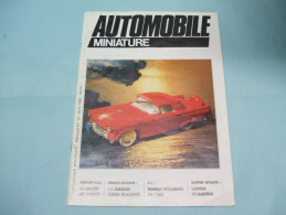 Magazine AUTOMOBILE MINIATURE N°13 Avril 1985 - Letteratura & DVD
