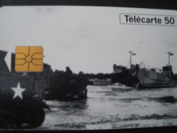 FRANCE USED PHONECARDS  WAR 1944 - Télécartes Holographiques
