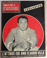 SORRISI CANZONI TV  N. 40  DEL   5 OTTOBRE 1958 (CART 54) - Music