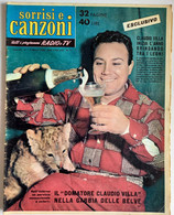 SORRISI CANZONI TV  N. 1  DEL   4 GENNAIO 1959 (CART 54) - Music