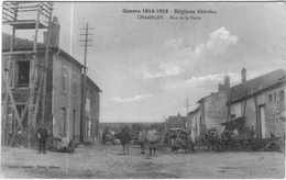 Carte Postale Ancienne De CHAMBLEY-Rue De La Poste - Chambley Bussieres