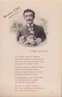 CPA - Fantaisie - Homme - Bonne Fête - 226.3 - Men