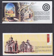 Yugoslavia 1999 Serbian Monasteries Booklet With 2 Strips Of 5v ** Mnh (33644) - Carnets