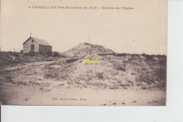 Croisilles  Ruines  De L Eglise - Croisilles