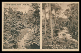 SÃO  TOMÉ E PRÍNCIPE - Roça Ribeira Peixe - Um Rio;um Aspecto Do Rio (Ed. Auspicio Menezes Nº T 9701) Carte Postale - Santo Tomé Y Príncipe