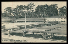 SÃO TOMÉ E PRÍNCIPE -Instalação Para Secagem Do Cacau(Ed. Governo De S. Tomé E Principe R-S/477/1928) Carte Postale - Sao Tome En Principe
