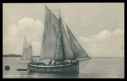 SÃO TOMÉ E PRÍNCIPE  -Lancha A Vela Para Carga (Ed. Governo De S. Tomé E Principe R-S/477/1928) Carte Postale - Sao Tome And Principe