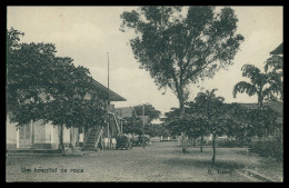SÃO TOMÉ E PRÍNCIPE - HOSPITAIS - Um Hospital De Roça (Ed. Governo De S. Tomé E Principe R-S/477/1928) Carte Postale - São Tomé Und Príncipe
