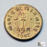 Népal - 2 Paisa - 1961 - Népal