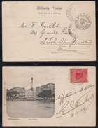 Brazil Brasil 1904 Picture Postcard PERNAMBUCO To ISLE ADAM  France - Covers & Documents