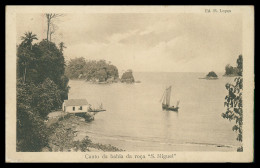 SÃO TOMÉ E PRÍNCIPE- Canto Da Bahia Da Roça "S. Miguel" (Ed. M. Lopes ) Carte Postale - São Tomé Und Príncipe