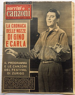 SORRISI CANZONI TV    N.  39   DEL SETTEMBRE 1958  (CART 54) - Music