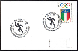 OLYMPIC GAMES - ITALIA IMOLA (BO) 2016 - MOSTRA FILATELICA - LO SPORT VERSO LE OLIMPIADI DI RIO 2016 - Summer 2016: Rio De Janeiro