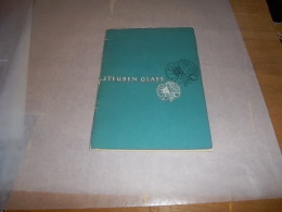 Catalogue Ancien STEUBEN GLASS " SPRING 1954 " (en Anglais) - Andere & Zonder Classificatie