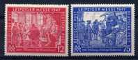 1947 Angloamerican Zone   Leipzig Fair  Michel Cat. N° 965/66  Absolutely Perfect MNH ** - Neufs