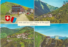 Monte Generoso / Valle Di Muggio - 4 Bilder          Ca. 1970 - Muggio