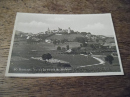 CPSM De Romont, Vu De La Route De Siviriez, Bon état Général Voir Photo - Romont