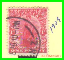 NEWZEALAND - SELLO AÑO 1909 - Used Stamps