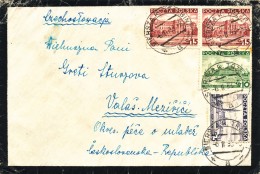 L1093 - Poland (1938) Siersza K. Trzebin (letter To Czechoslovakia); Tariff: 45 Gr. - Covers & Documents